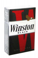 Winston Black Bold Box (USA)