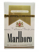 Marlboro gold pack (USA)