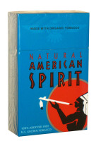 American Spirit Full Bodied Taste U.S. Organic Tobacco Turquoise (USA)